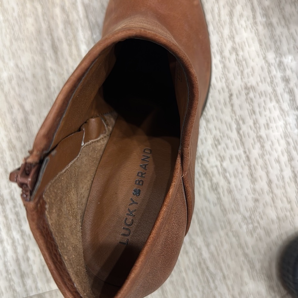 Lucky brand Salza brown Tuscadero Bootie size 11/41 - Picture 15 of 16